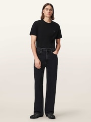 AllSaints Black Lenny Jeans - Image 2 of 8