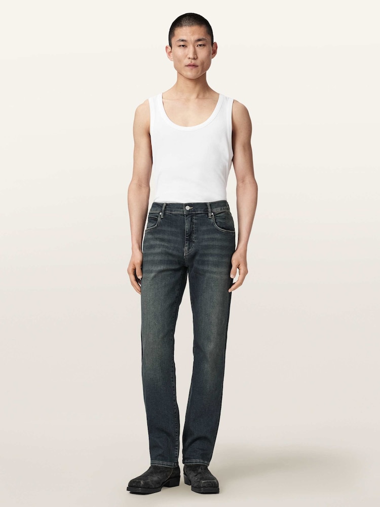 AllSaints Blue Sid Ultra Jeans - Image 2 of 8 AllSaints Blue Sid Ultra Jeans - Image 2 of 8
