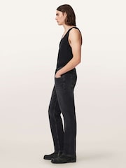AllSaints Black Sid Comfort Jeans - Image 3 of 7