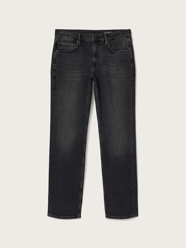 AllSaints Black Sid Comfort Jeans - Image 7 of 7 AllSaints Black Sid Comfort Jeans - Image 7 of 7