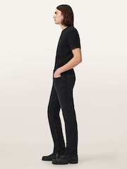 AllSaints Black Sid Ultra Jeans - Image 5 of 8