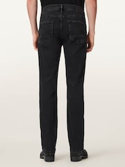 AllSaints Black Sid Ultra Jeans - Image 7 of 8