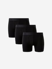 Μαύρο - Cotton On Mens Cotton Boxer Briefs 3 Pack - Εικόνα 1 από 2