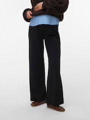 Mamalicious Maternity High Waisted Jersey Trousers - Imaginea 1 din 4