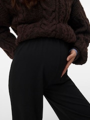 Mamalicious Maternity High Waisted Jersey Trousers - Imaginea 2 din 4