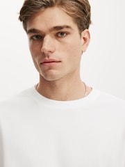 Білий - Cotton On Regular Fit Long Sleeve T-Shirt - Image 4 of 4