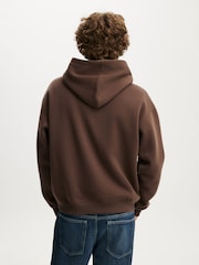 Cotton On Brown Box Fit Hoodie - Image 2 of 4