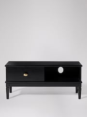 Swoon Black Canonbury Mango Wood 1 Door Media Unit - Image 2 of 8