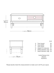 Swoon Black Canonbury Mango Wood 1 Door Media Unit - Image 3 of 8