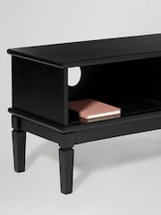 Swoon Black Canonbury Mango Wood 1 Door Media Unit - Image 7 of 8