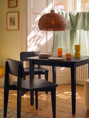 Swoon Black Newham Mango Wood Dining Table - Image 1 of 11