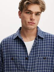 Blau - Cotton On Richmond Long Sleeve Shirt - Bild 4 von 4