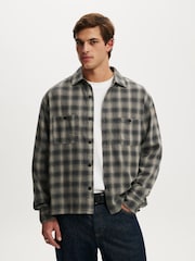 Grau - Cotton On Richmond Long Sleeve Shirt - Bild 1 von 4