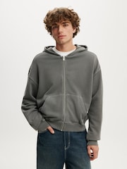 Skifferstenstvätt - Cotton On Dragkedjehuvtröja - Bild 1 av 4