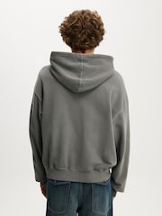Skifferstenstvätt - Cotton On Dragkedjehuvtröja - Bild 2 av 4