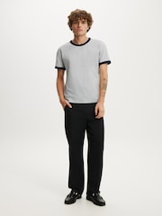 Cotton On Black Baggy Chino Trousers - Image 3 of 5