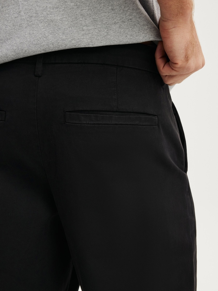 Cotton On Black Baggy Chino Trousers - Image 5 of 5 Cotton On Black Baggy Chino Trousers - Image 5 of 5