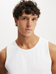 Cotton On White Rib Vests 2 Pack - Image 4 of 7
