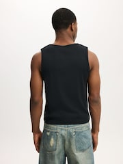 Cotton On White Rib Vests 2 Pack - Image 6 of 7
