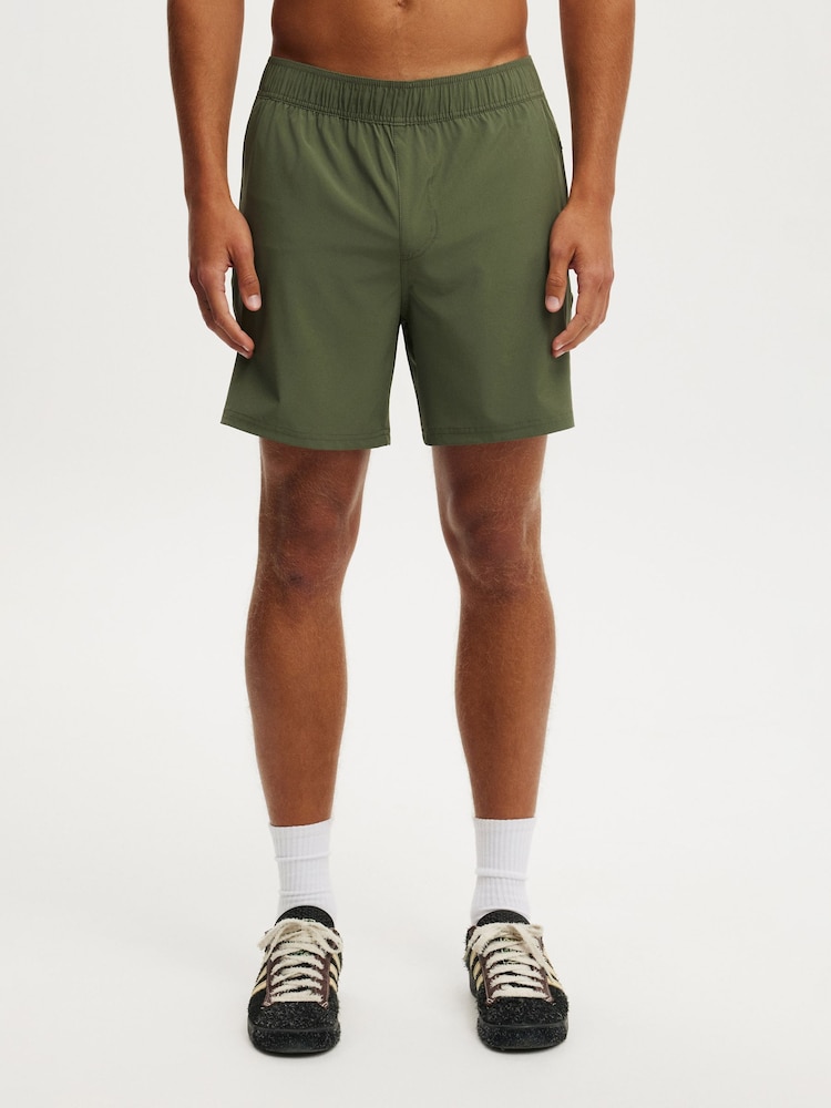 Cotton On Green Easy Active Shorts - Image 1 of 7 Cotton On Green Easy Active Shorts - Image 1 of 7
