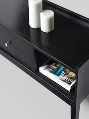 Swoon Black Newham Mango Wood 1 Door Media Unit - Image 7 of 9