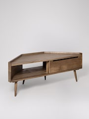 Swoon Light Brown Southwark Acacia Wood 1 Door Media Unit - Image 4 of 5