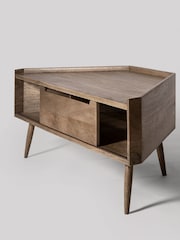 Swoon Light Brown Southwark Acacia Wood 1 Door Media Unit - Image 5 of 5