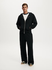 Svart - Cotton On Dragkedjehuvtröja - Bild 3 av 5