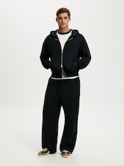 Svart - Cotton On Dragkedjehuvtröja - Bild 4 av 5