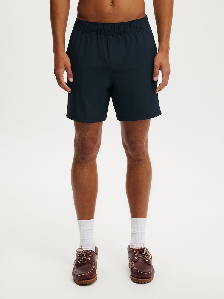 Cotton On Blue Easy Active Shorts - Image 1 of 7 Cotton On Blue Easy Active Shorts - Image 1 of 7