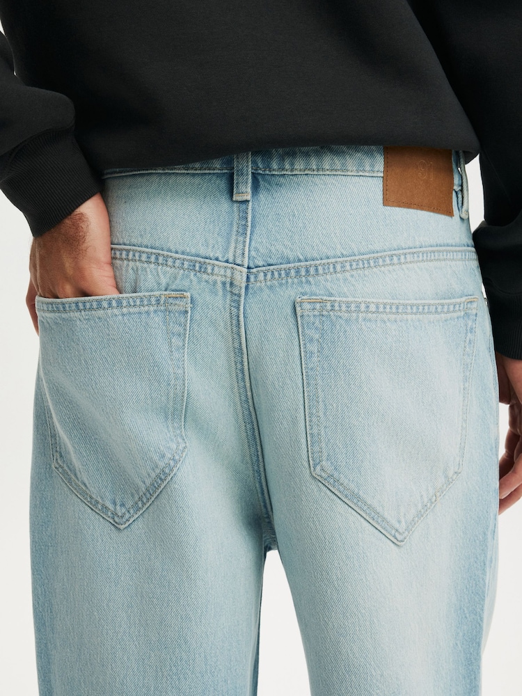 Blau - Cotton On Relaxed Baggy Jeans - Bild 6 von 6 Blau - Cotton On Relaxed Baggy Jeans - Bild 6 von 6