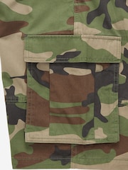 Cotton On Green Baggy Cargo Shorts - Image 8 of 8