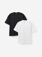 Cotton On White Box Fit T-Shirts 2 Pack - Image 1 of 7