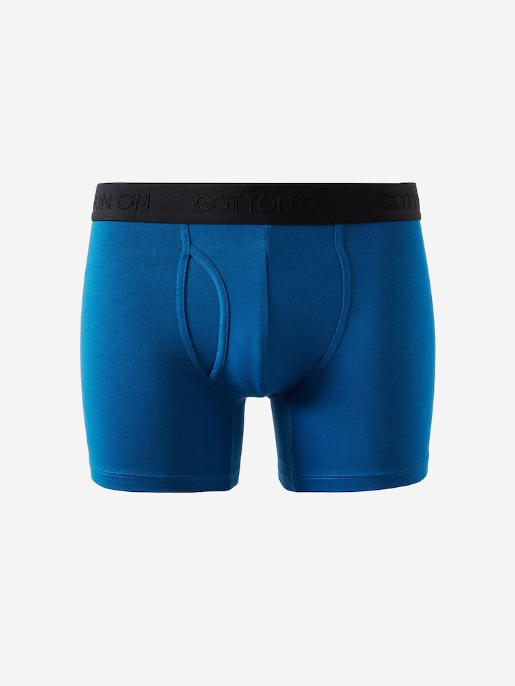 Γκρι - Cotton On Mens Cotton Boxer Briefs 3 Pack - Εικόνα 2 από 4