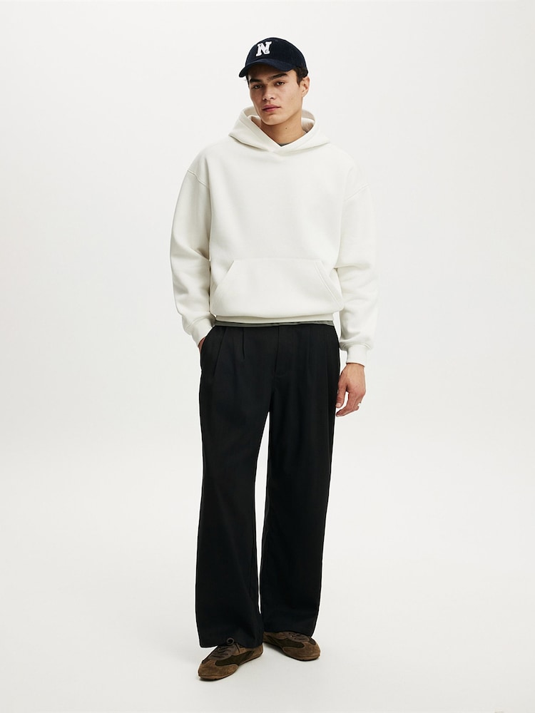 Cotton On White Box Fit Hoodie - Image 4 of 4 Cotton On White Box Fit Hoodie - Image 4 of 4