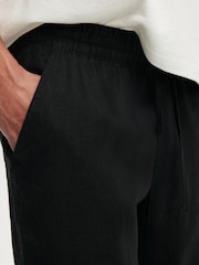 Cotton On Black Baggy Linen Trousers - Image 5 of 5