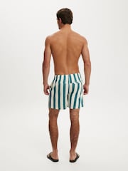 Cotton On Green Stretch Swim Shorts - Image 4 of 5