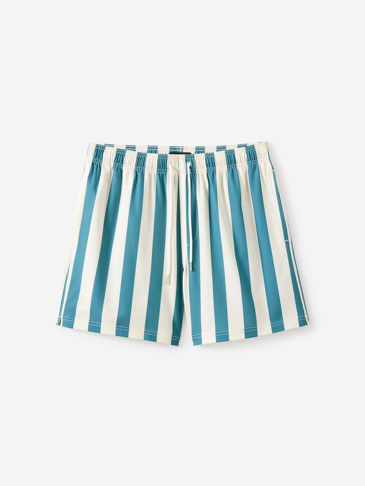 Cotton On Green Stretch Swim Shorts - Image 5 of 5