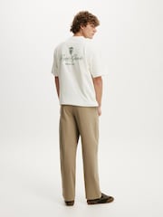 Cotton On Brown Baggy Chino Trousers - Image 4 of 5