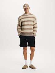 Cotton On Black Everyday Fleece Shorts - Image 3 of 5
