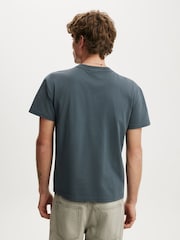 Cotton On Blue Fitted T-Shirt - Image 2 of 4