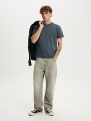 Cotton On Blue Fitted T-Shirt - Image 3 of 4