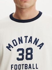 Cotton On Vintage White Fitted Graphic T-Shirt - Image 4 of 4