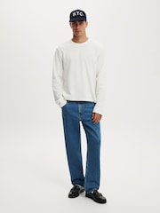 Cotton On Blue Loose Straight Jeans - Image 3 of 6
