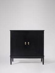 Swoon Black Canonbury Mango Wood 2 Door Sideboard - Image 2 of 11