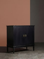 Swoon Black Canonbury Mango Wood 2 Door Sideboard - Image 4 of 11