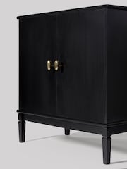 Swoon Black Canonbury Mango Wood 2 Door Sideboard - Image 9 of 11