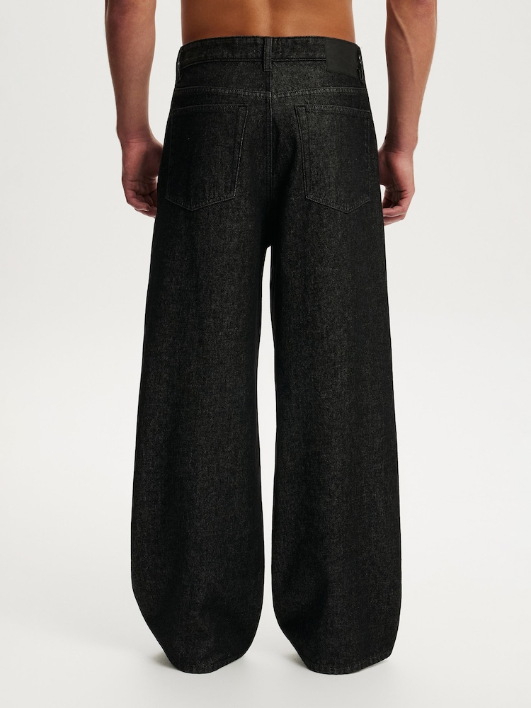Cotton On Shutter Black Super Baggy Jeans - Image 2 of 9 Cotton On Shutter Black Super Baggy Jeans - Image 2 of 9