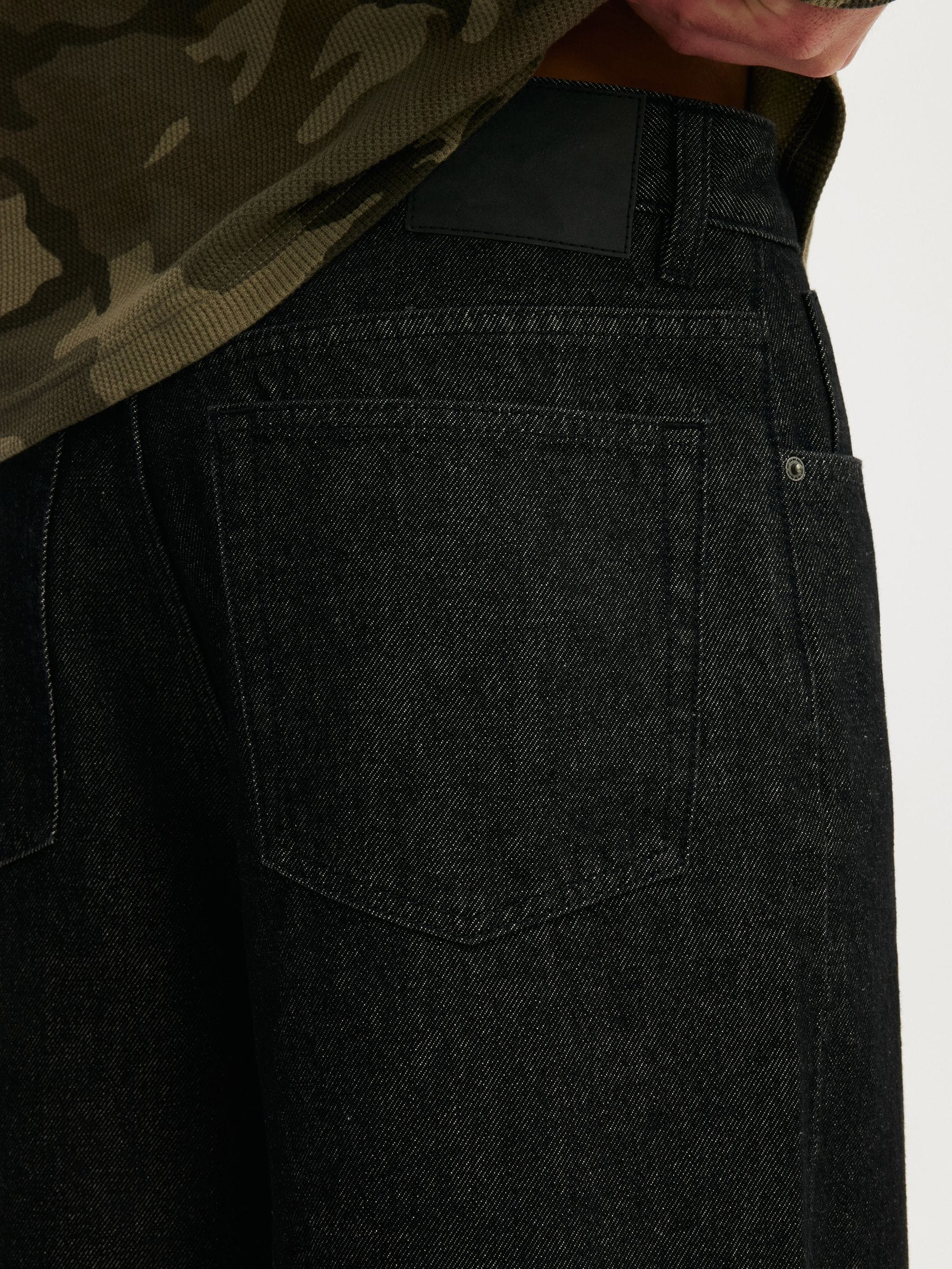 Buy Cotton On Shutter Black Super Baggy Jeans from Next USA