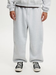 Cotton On Grey Super Baggy Cuffed Track Joggers - Image 1 of 5